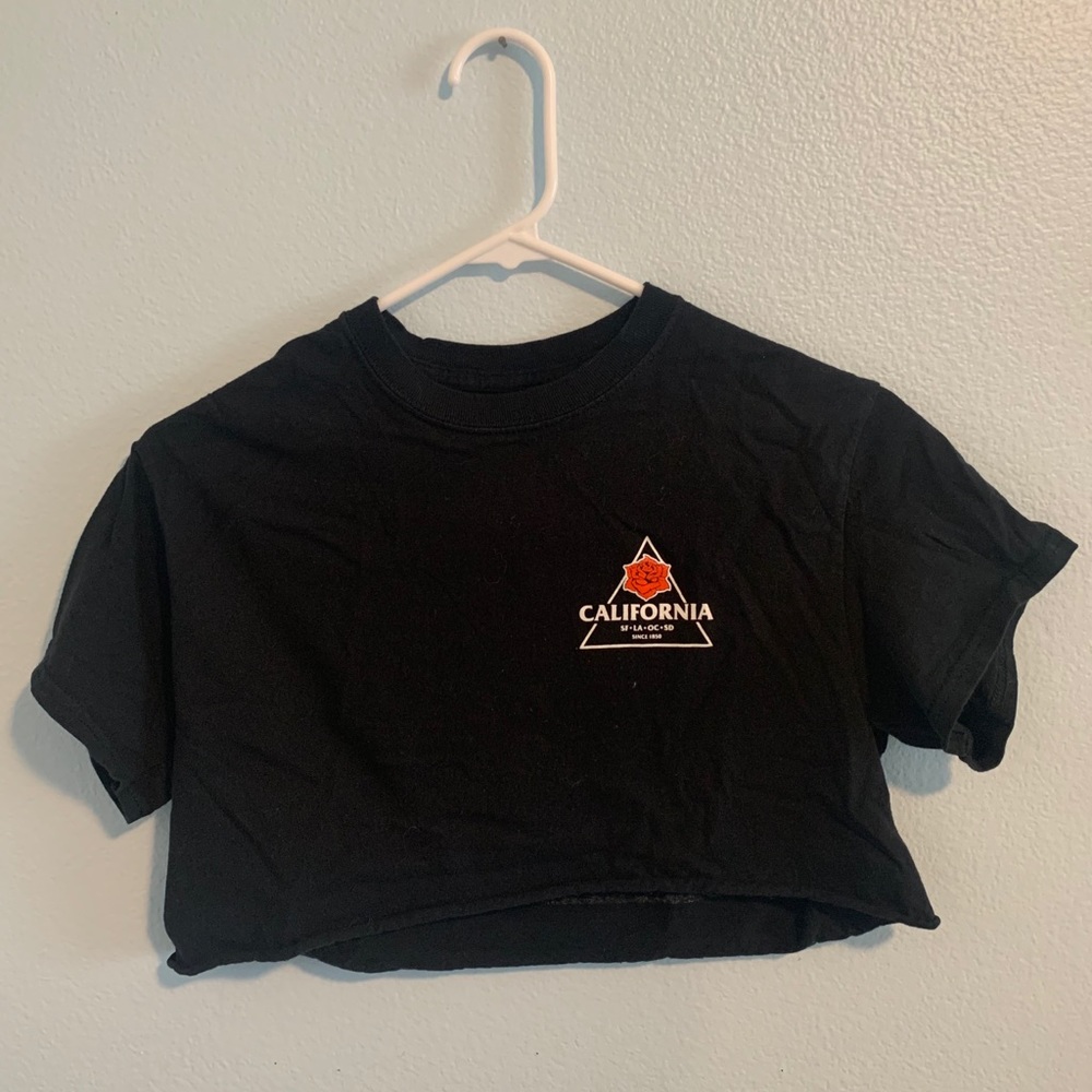 Cropped California shirt